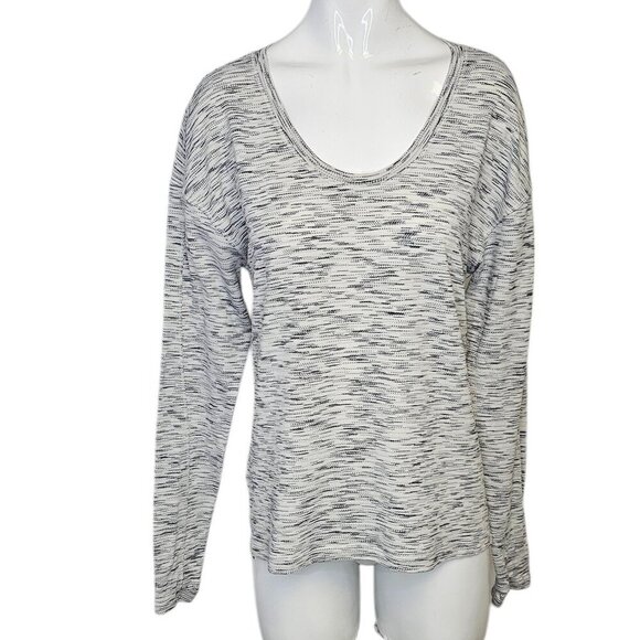 lululemon athletica Tops - Lululemon Womens Meant To Move Long Sleeve, Space Dye, Pullover, Scoop Neck